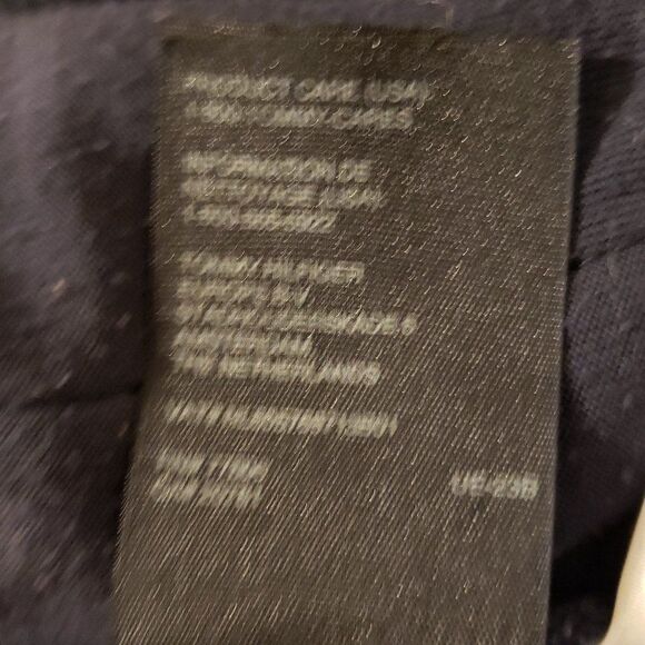 Tommy Hilfiger Boy's Orange Navy Polyester Bomber Jacket - Size XS or 4/5 - Picture 3 of 15